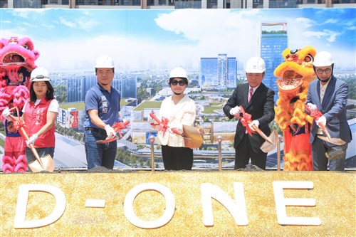 Work starts on Taichung high speed rail shopping complex