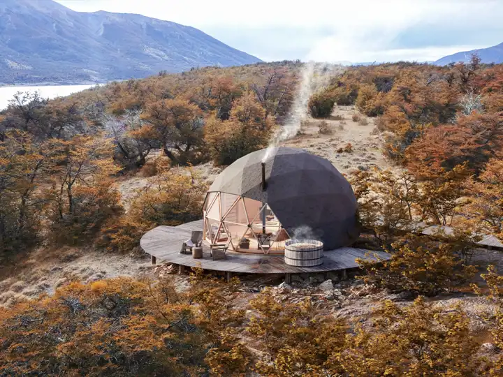 Exterior Suite Premium Pristine El Calafate Luxury Camp