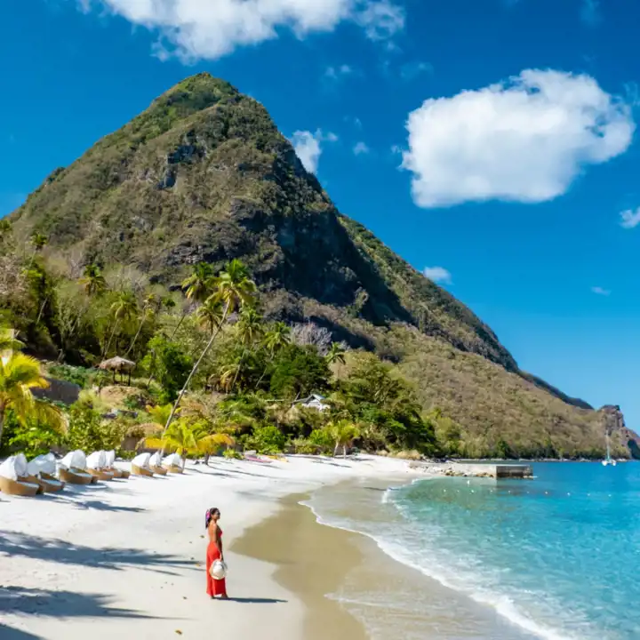 Luxury Caribbean Vacation Private Caribbean Island Hopping Tour St. Lucia & Barbados Luxury Beach Resort Package