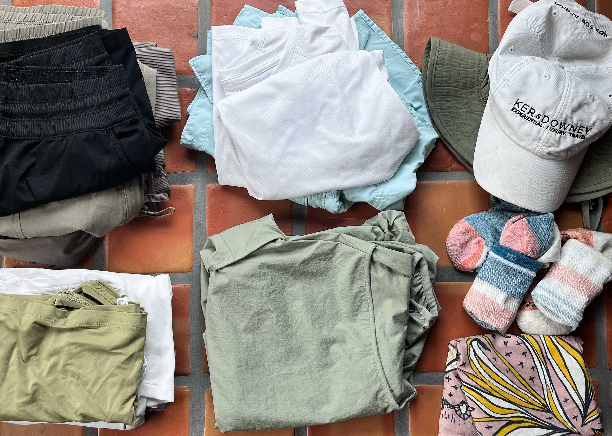 South America packing list for men and women