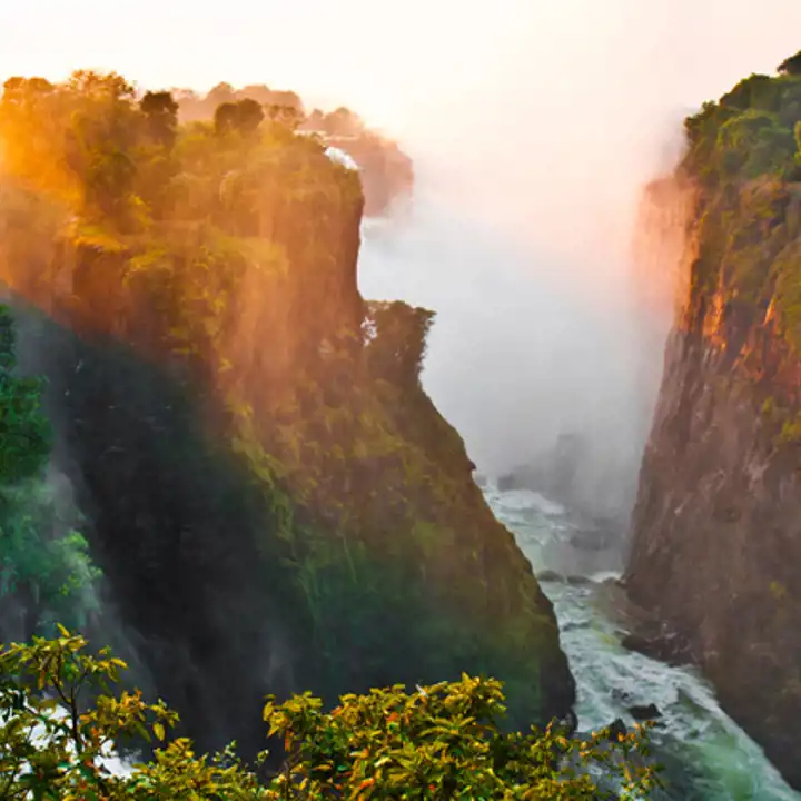 Victoria Falls And Okavango Delta